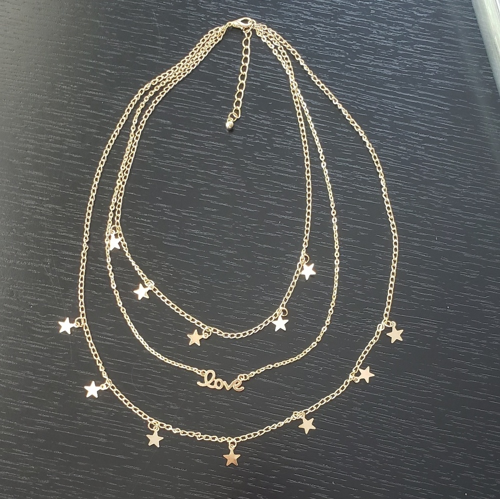 Multilayer Pendant Necklaces Choker - Picture 2 of 3